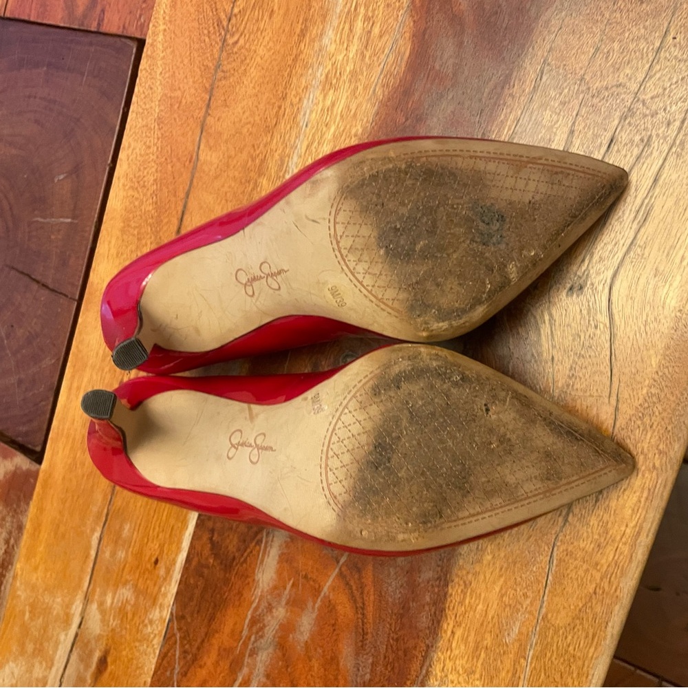 Jessica Simpson Red Heels - Picture 7 of 7